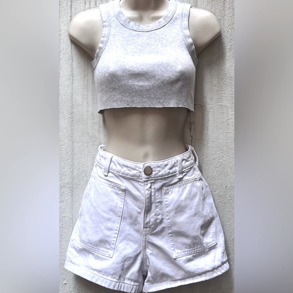 ZARA Denim Bermuda Shorts